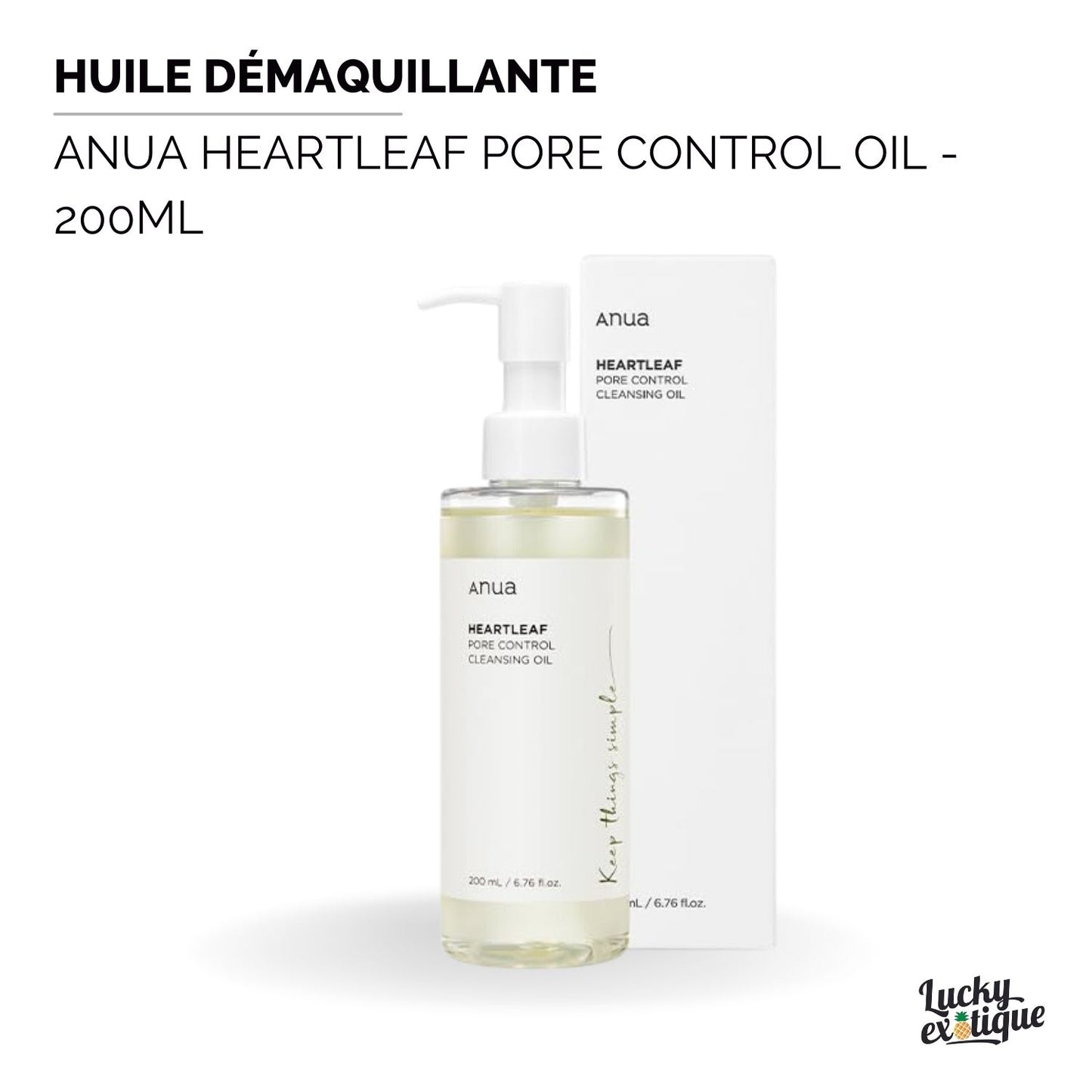 ANUA - Heartleaf Pore Control Oil - 200ml