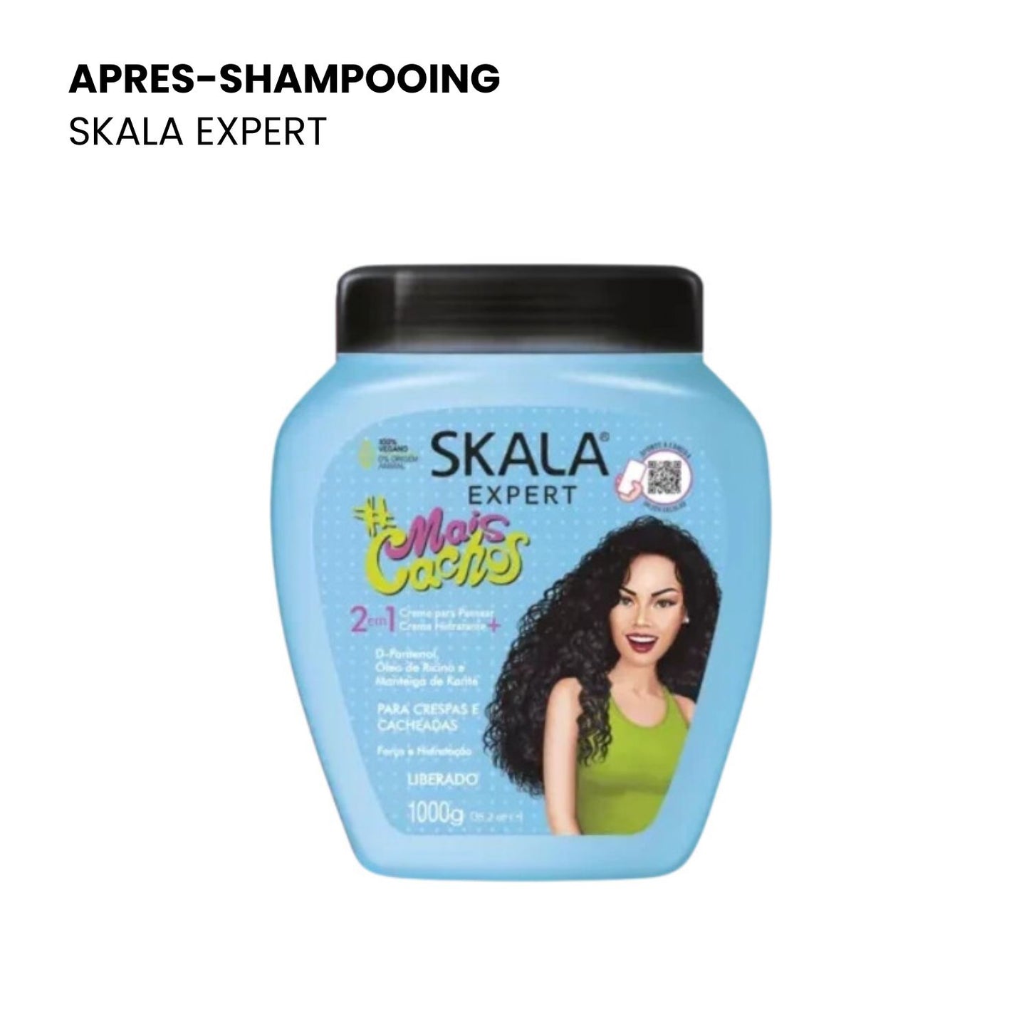 SKALA EXPERT "MAIS CACHOS" APRES-SHAMPOING 1000ML