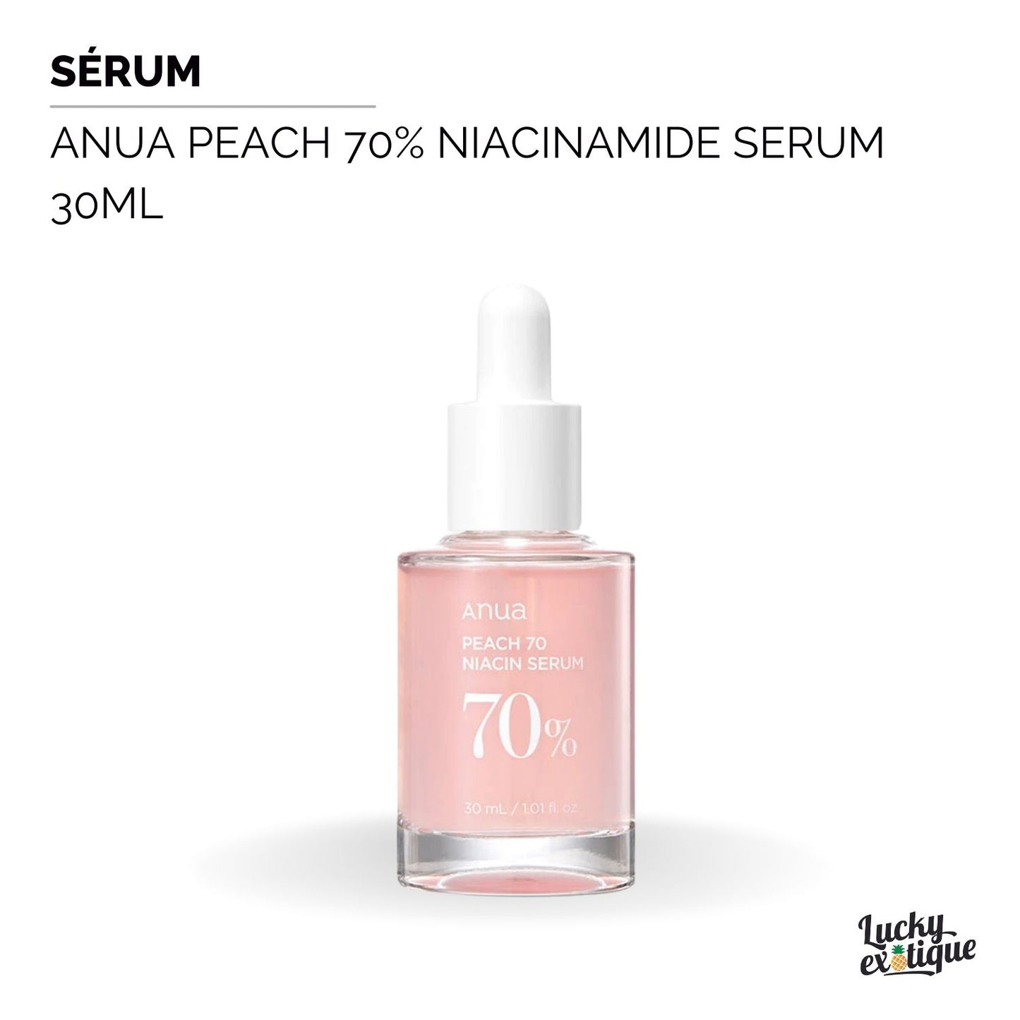 Anua - Peach 70% Niacinamide Serum 30ml