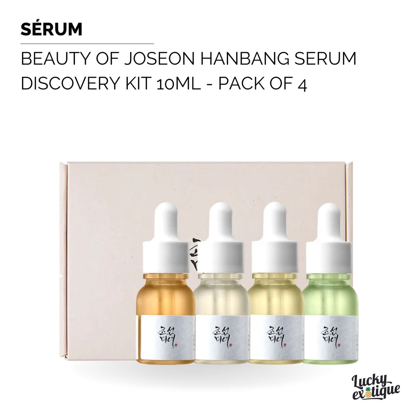 Beauty of Joseon - Hanbang Serum Discovery Kit 10ml - Pack of 4