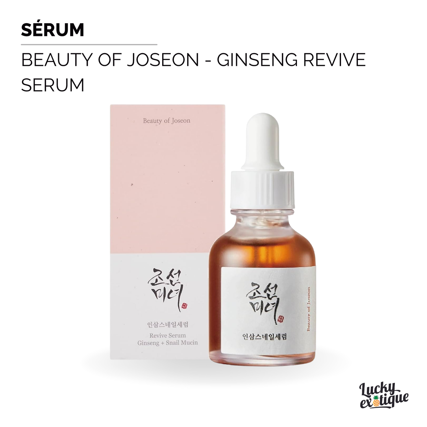 Beauty of Joseon - Ginseng Revive Serum