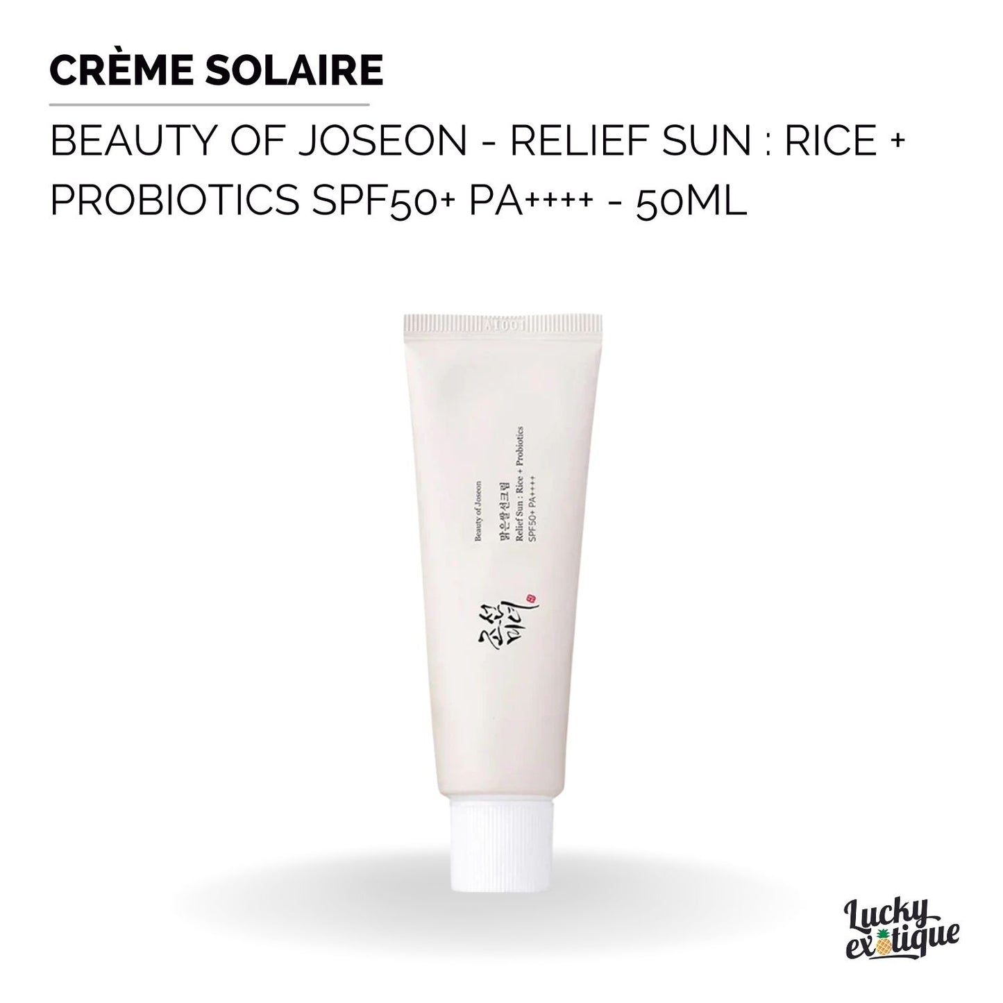 Beauty of Joseon - Relief Sun Rice Probiotics - SPF50+/PA++++