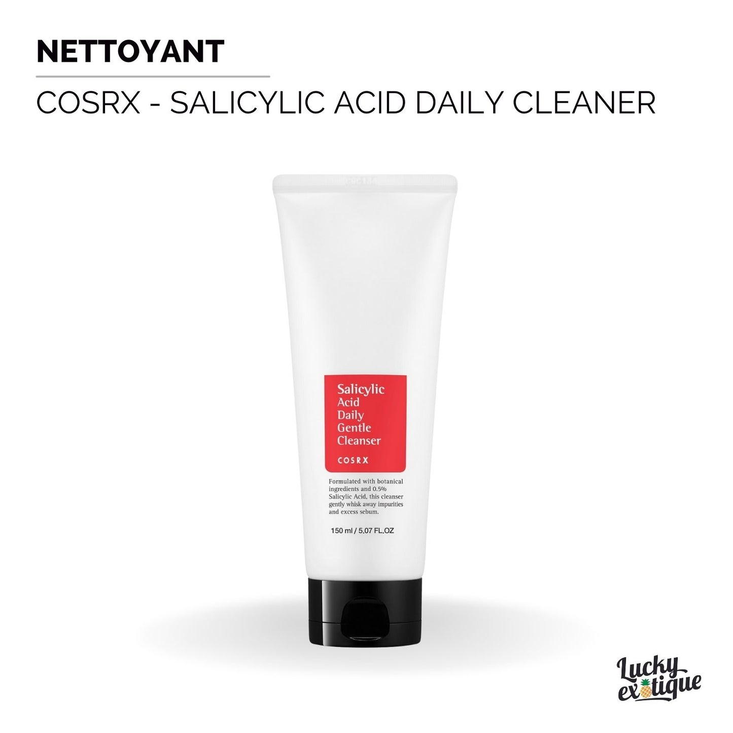 COSRX - Salicylic Acid Daily Cleaner : Mousse nettoyante purifiante