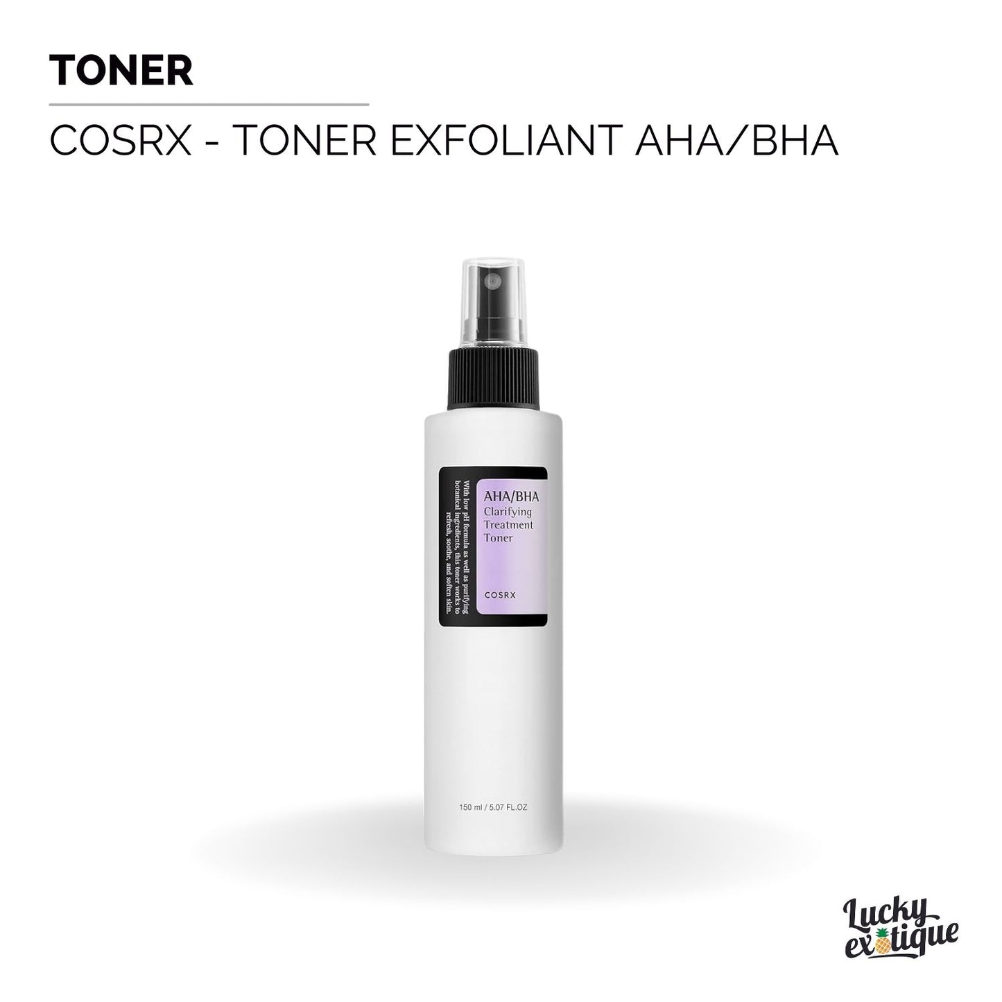 COSRX : ✨ Révélez votre éclat avec notre toner exfoliant AHA/BHA ✨