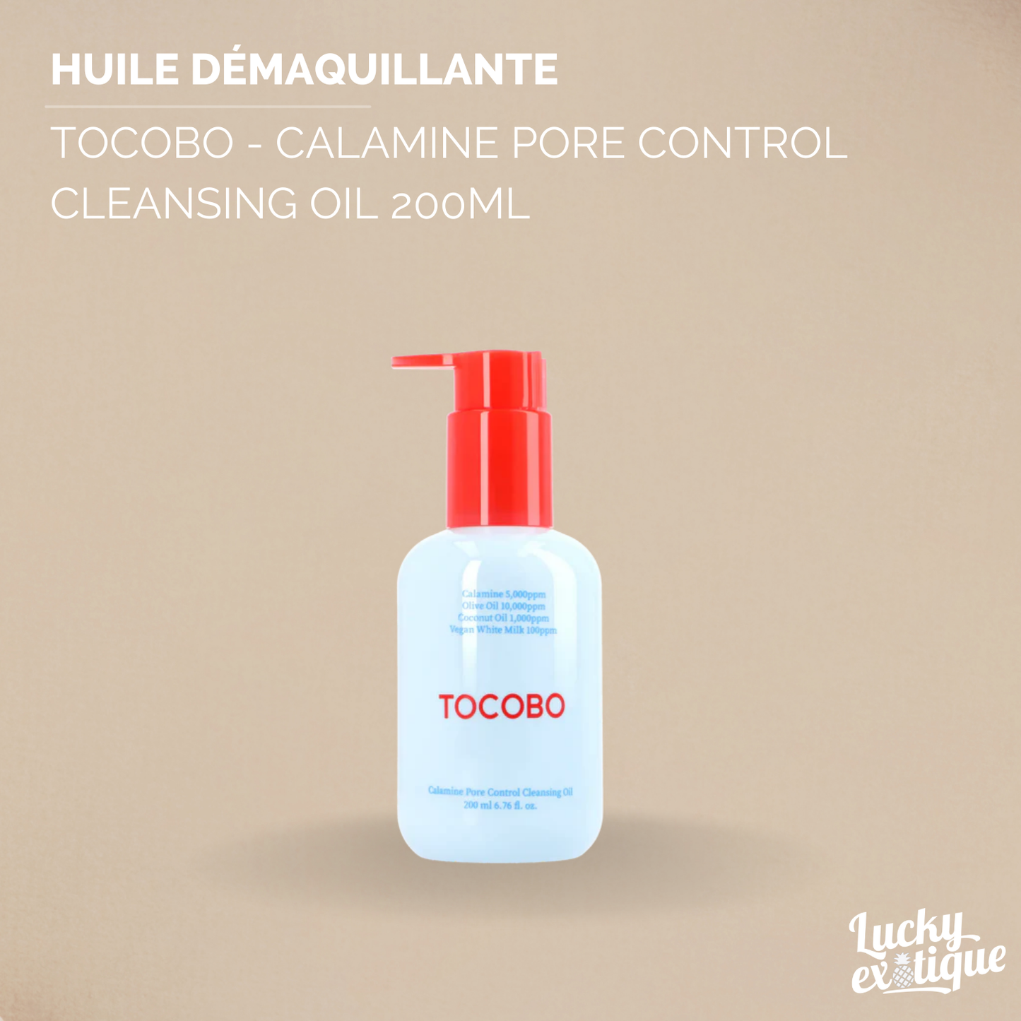 Tocobo - Calamine Pore Control Cleansing | Huile Démaquillante