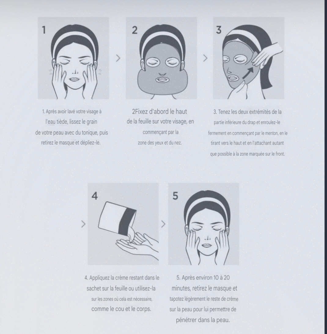 The Face Shop - MasCream Sheet : Le Secret Coréen du Masque Lifting