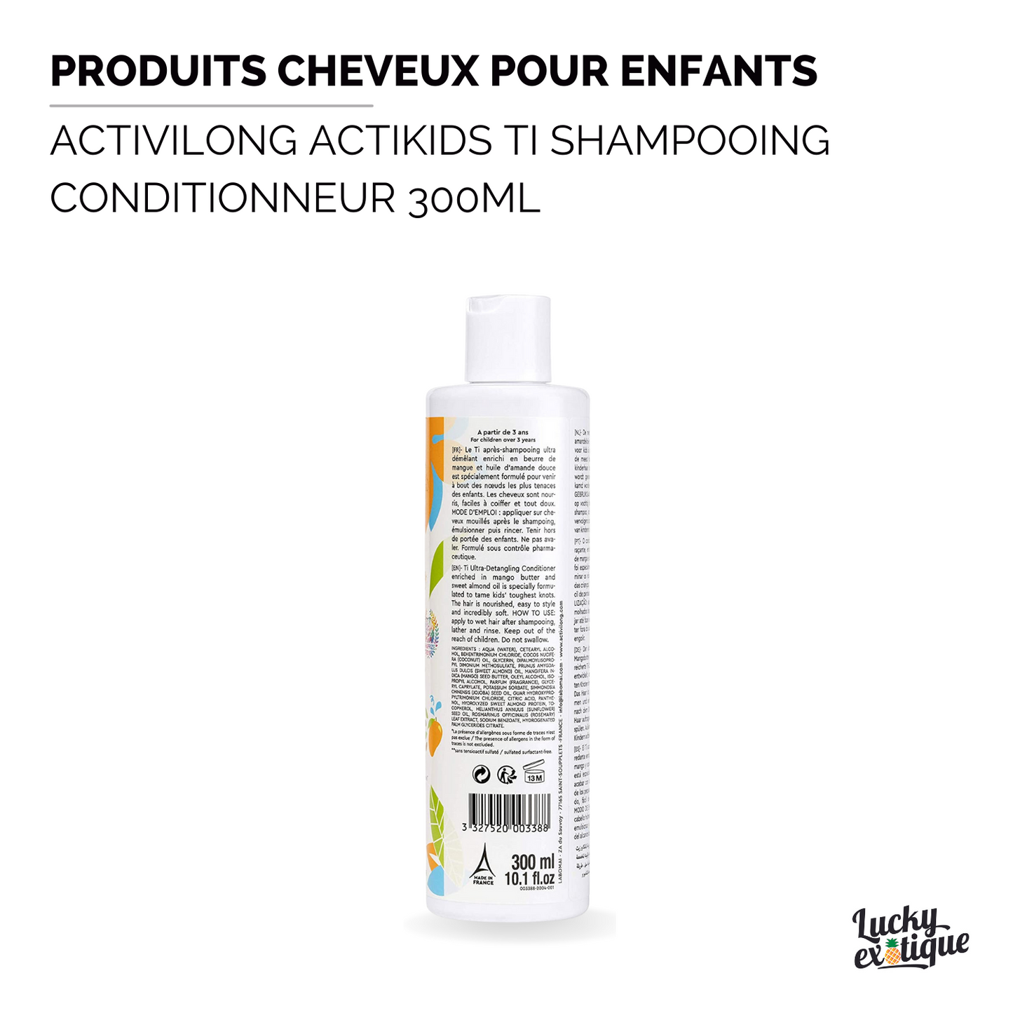 TI shampooing conditionneur activilong actikids