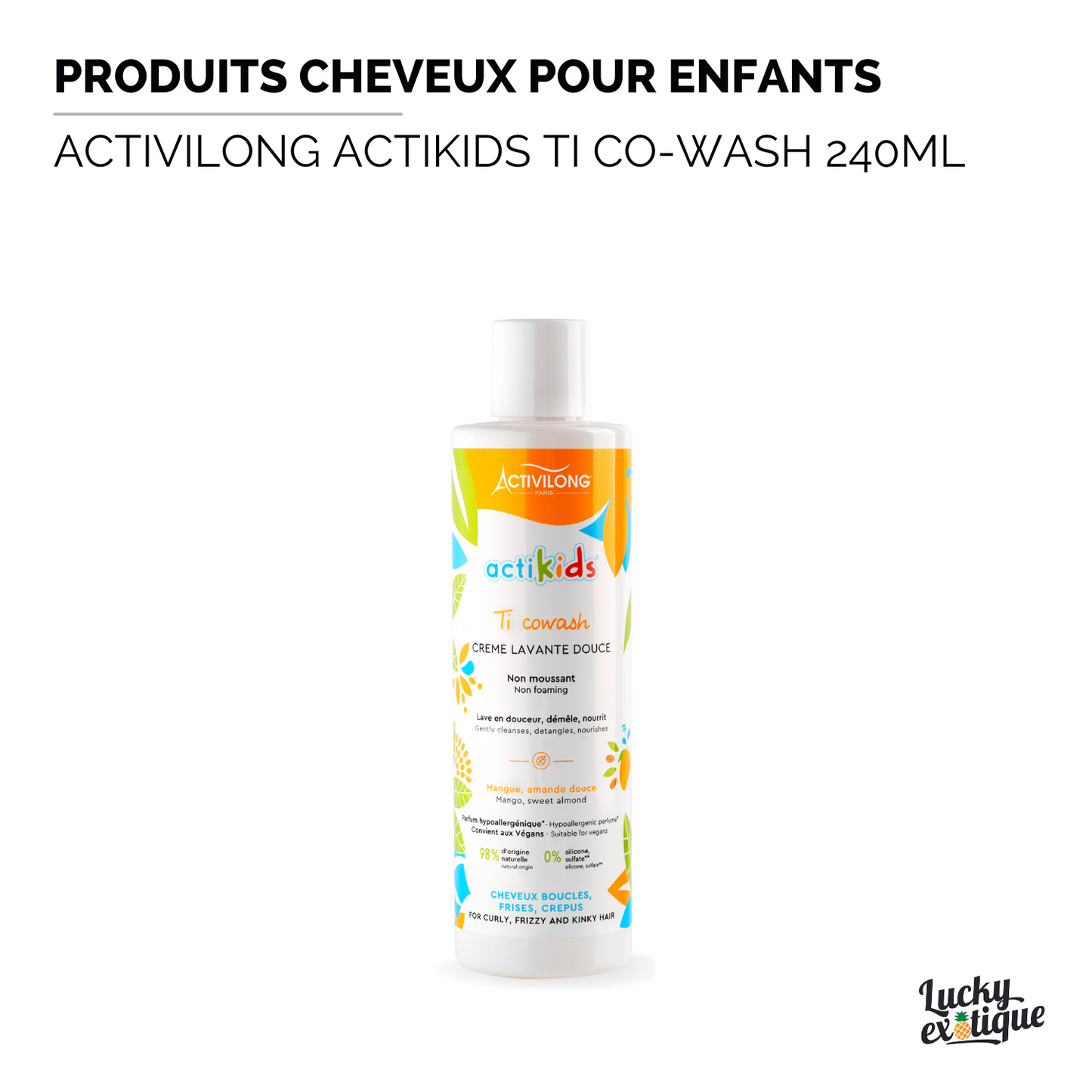 co wash activilong actikids