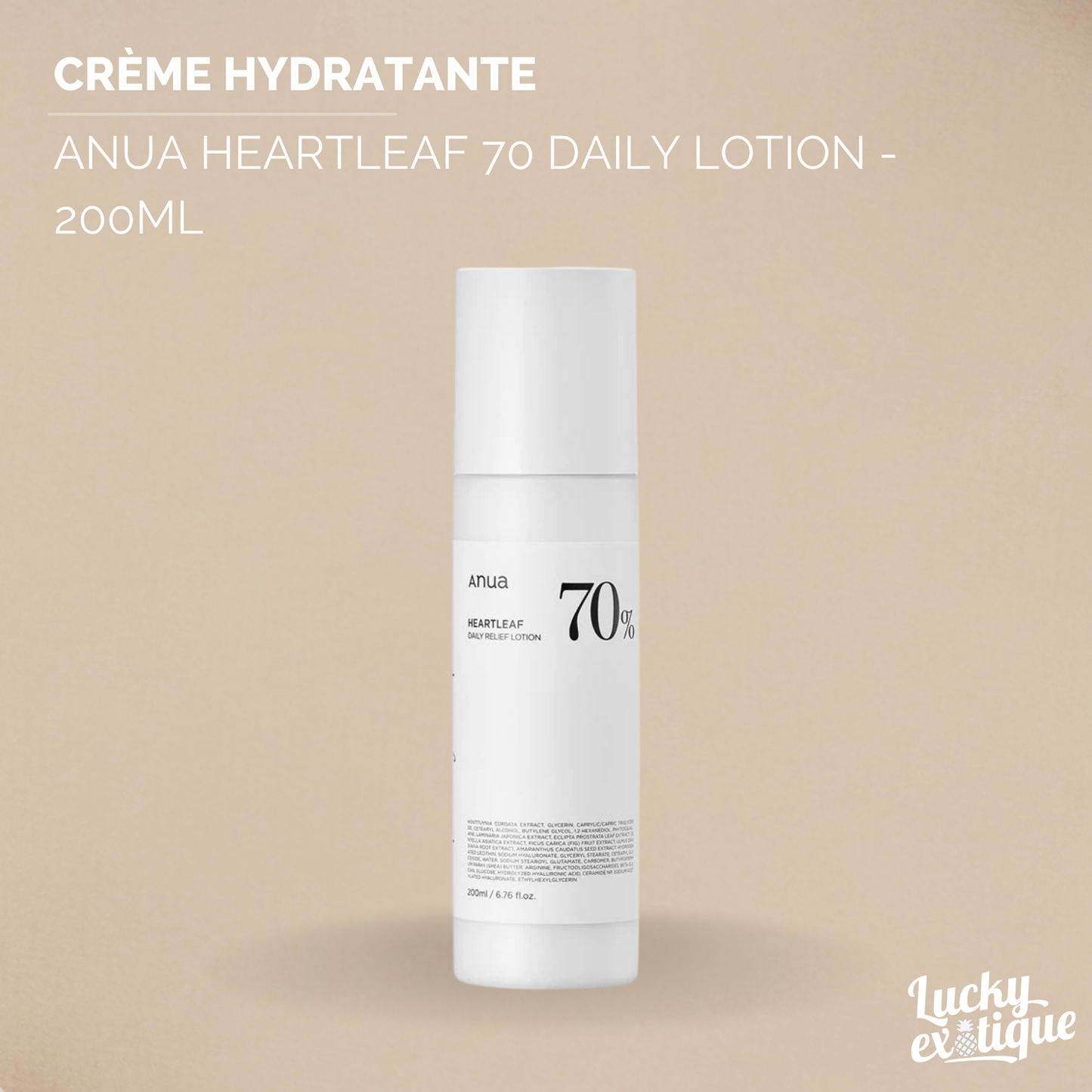 Anua - Heartleaf 70 Daily Lotion - 200ml
