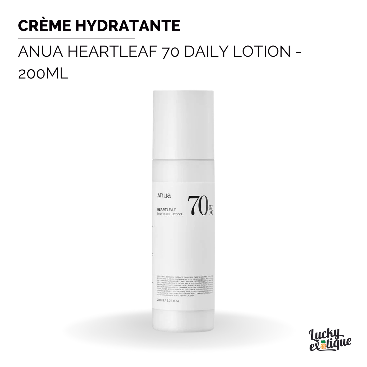 Anua - Heartleaf 70 Daily Lotion - 200ml