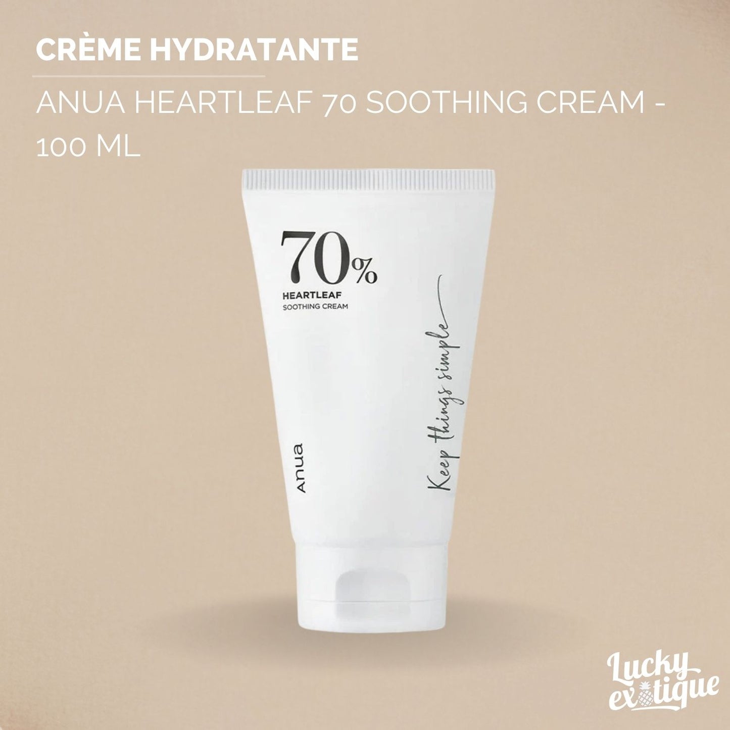 Anua - Heartleaf 70 Soothing Cream - 100 ml