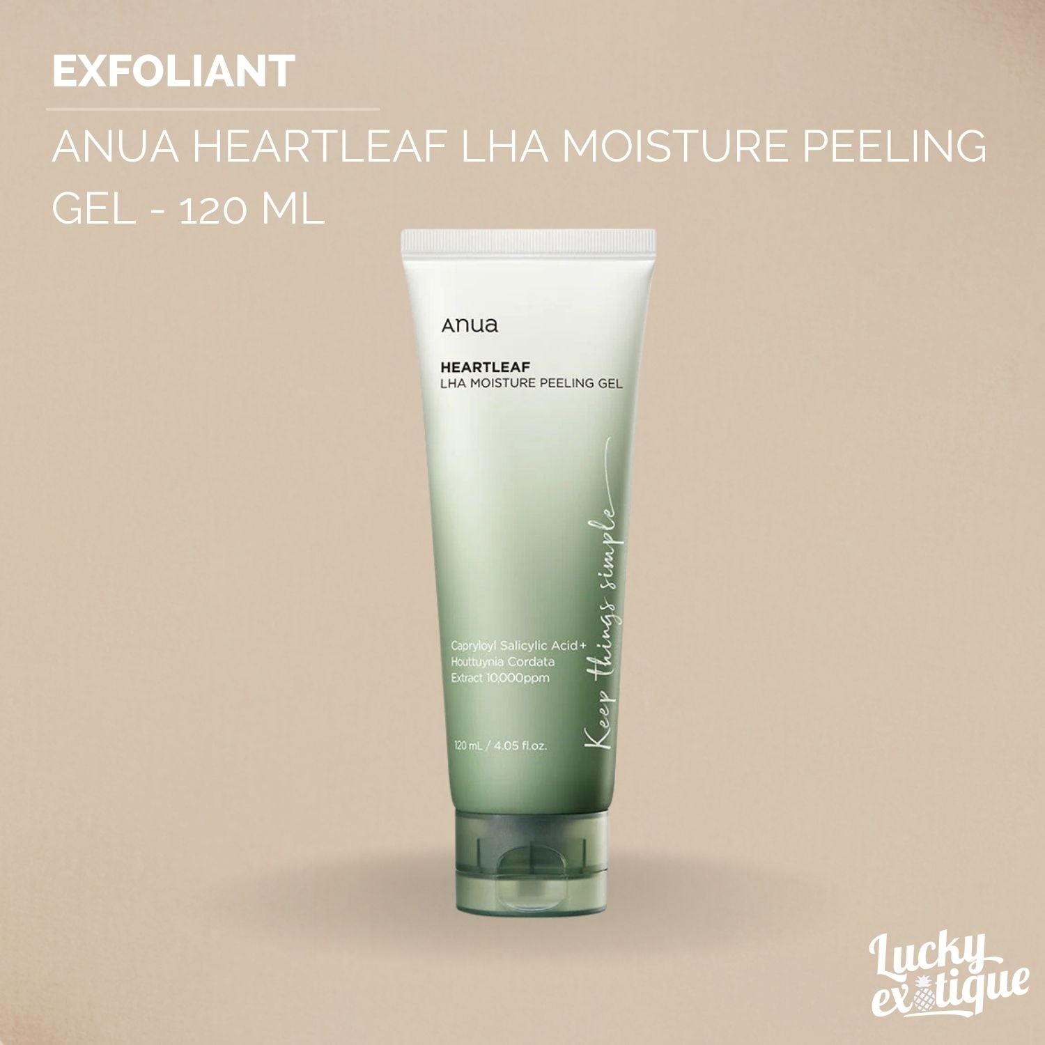 Anua Heartleaf Lha Moisture Peeling Gel - 120 Ml