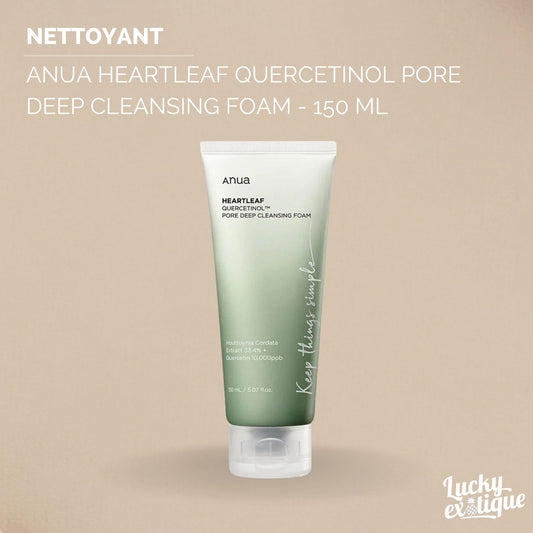 Anua - Heartleaf Quercetinol Pore Deep Cleansing Foam - 150 Ml