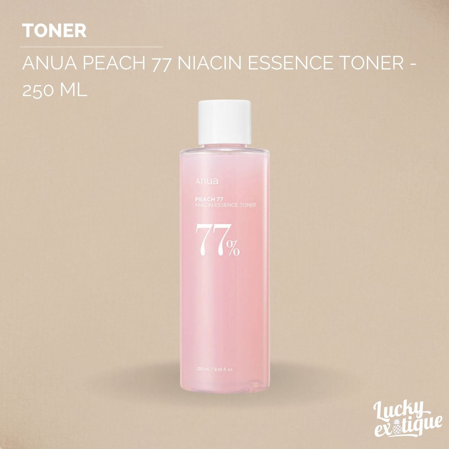 Anua - Peach 77 Niacin Essence Toner - 250 Ml
