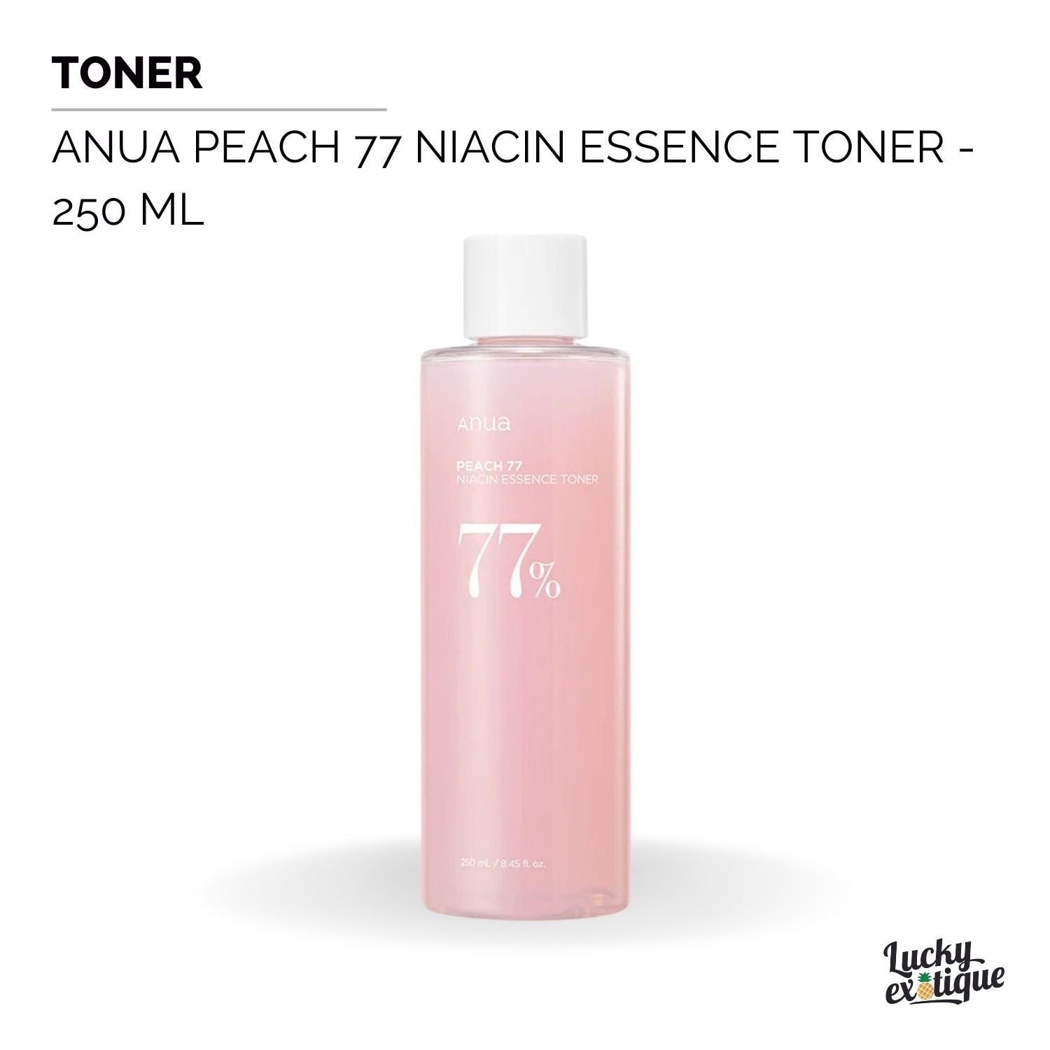Anua - Peach 77 Niacin Essence Toner - 250 Ml
