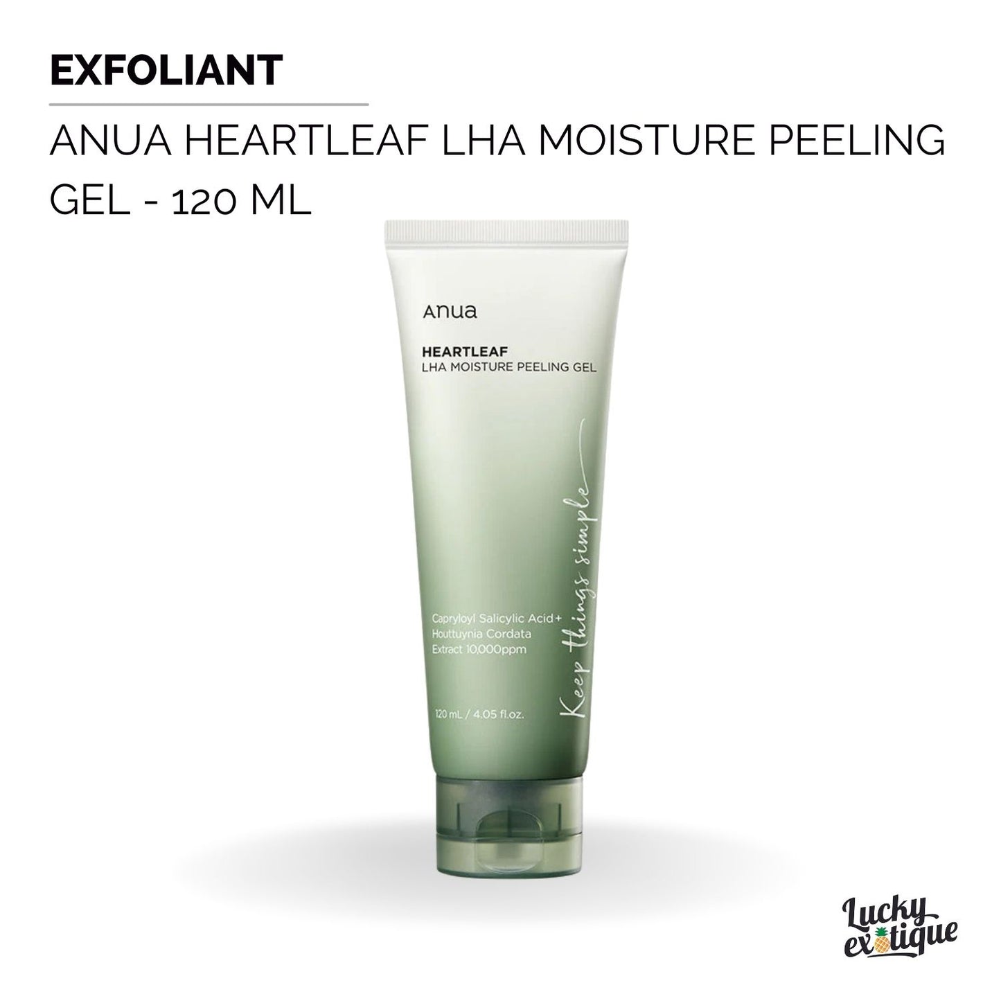 Anua Heartleaf Lha Moisture Peeling Gel - 120 Ml