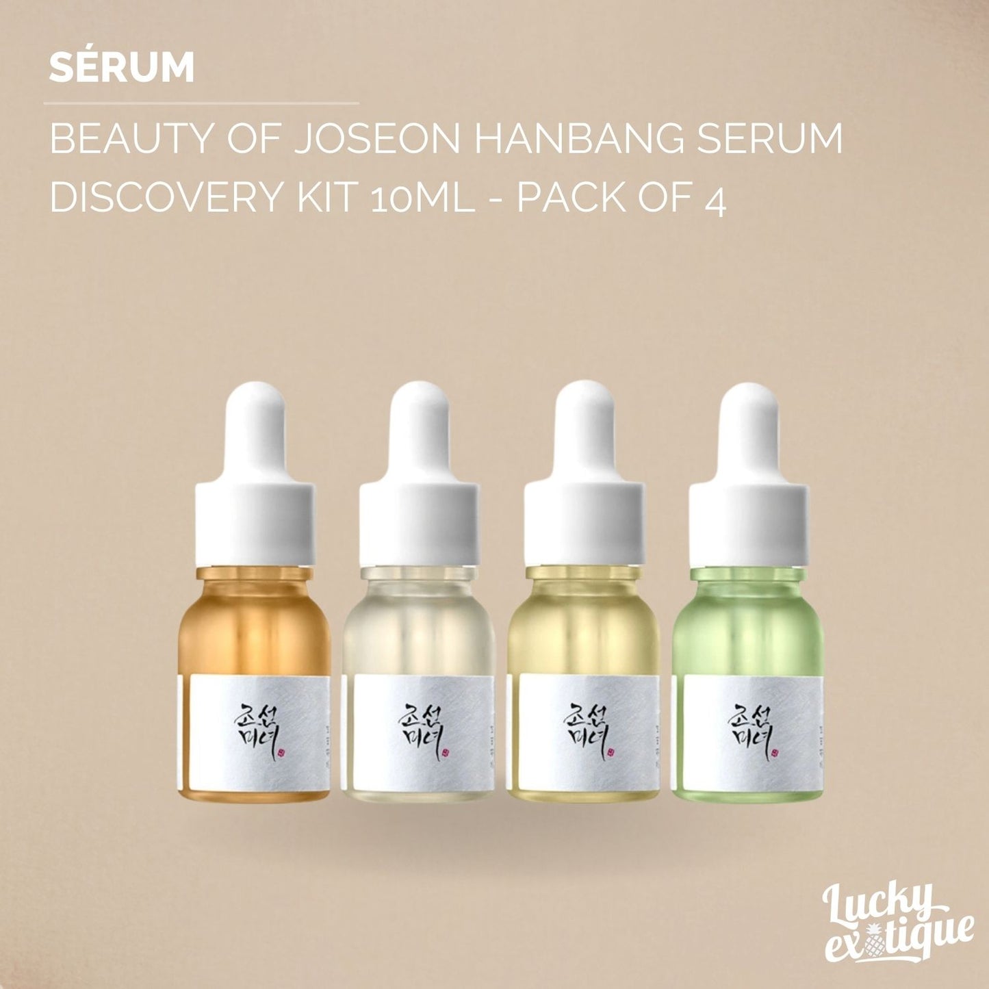 Beauty of Joseon - Hanbang Serum Discovery Kit 10ml - Pack of 4
