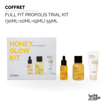 COSRX - FULL FIT PROPOLIS TRIAL KIT (30ML+10ML+15ML) 55ML