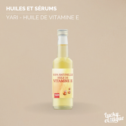 YARI - Huile de vitamine E naturelle