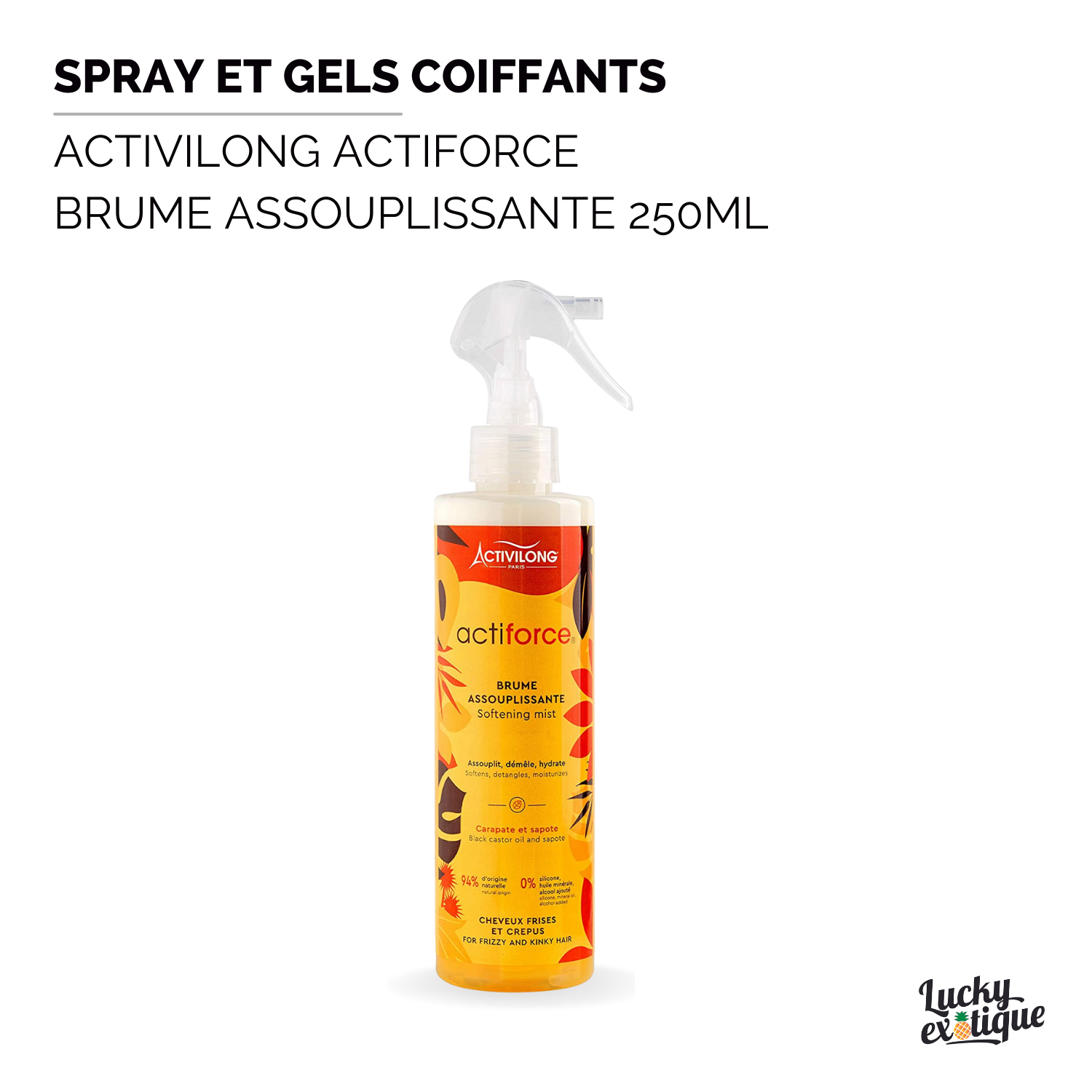 brume assouplissante activilong actiforce