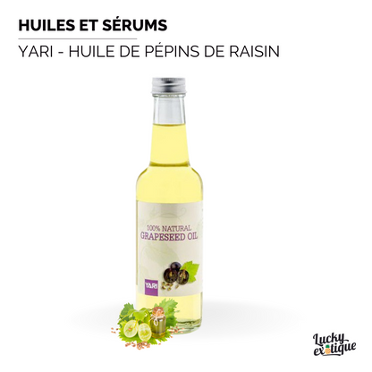 YARI - Huile de pépins de raisin naturelle