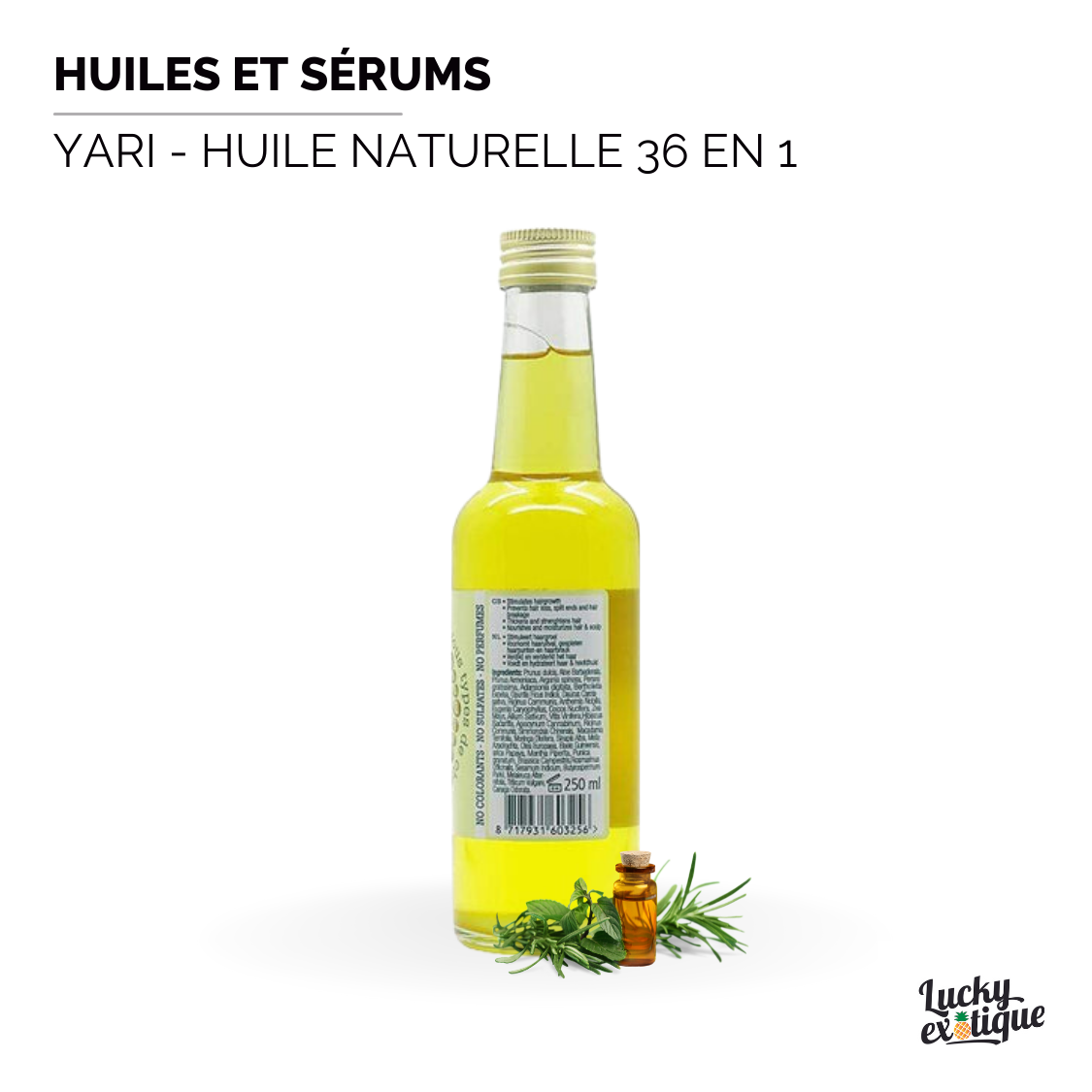 YARI - Huile naturelle 36 en 1
