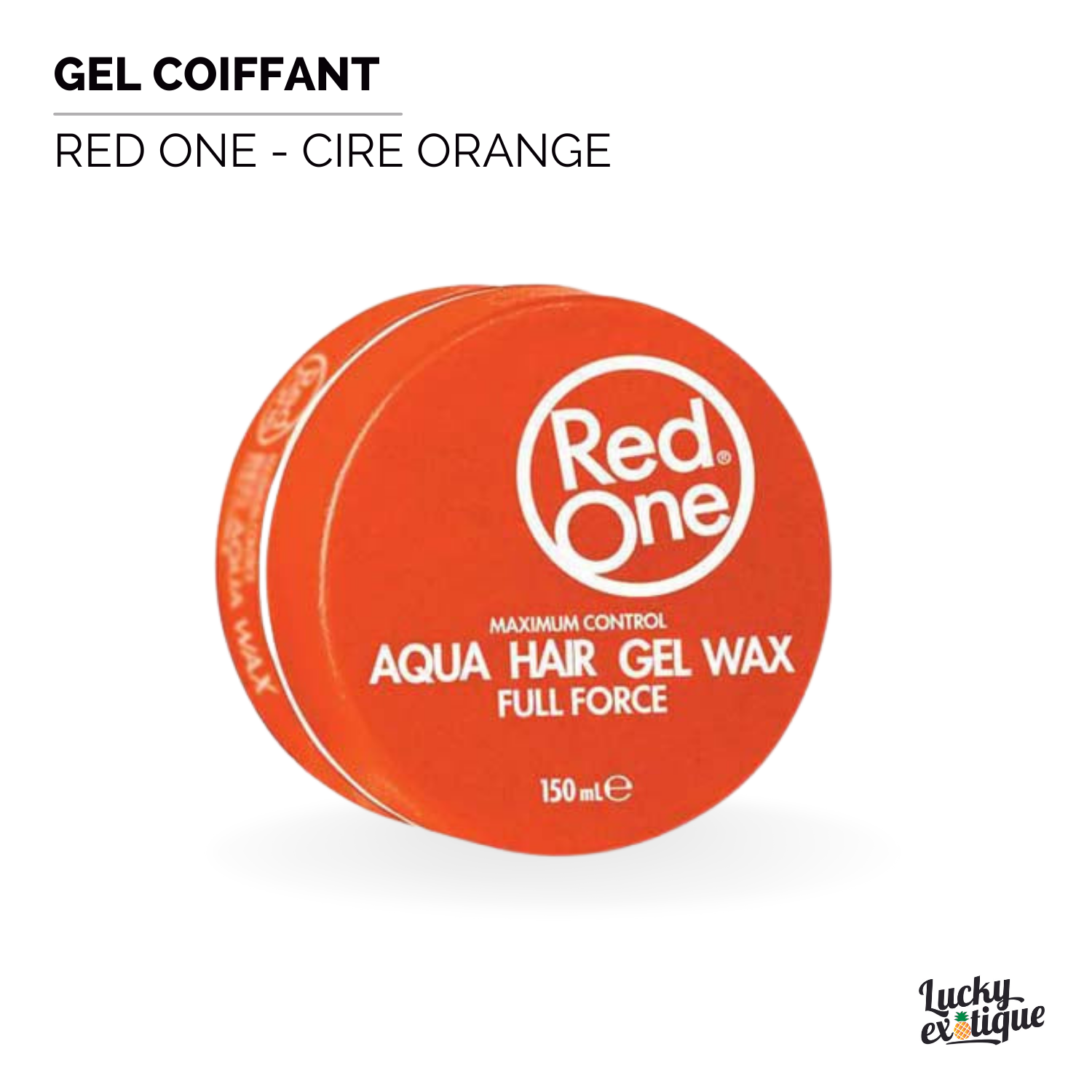 RED ONE - Cire orange