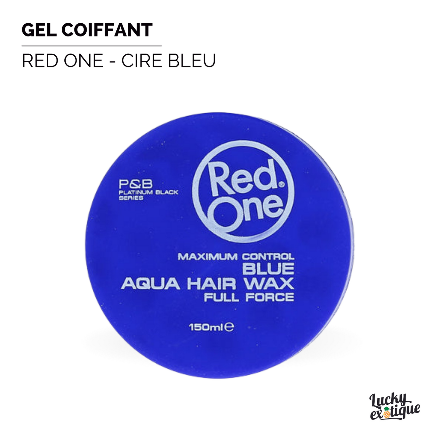 RED ONE - Cire bleu
